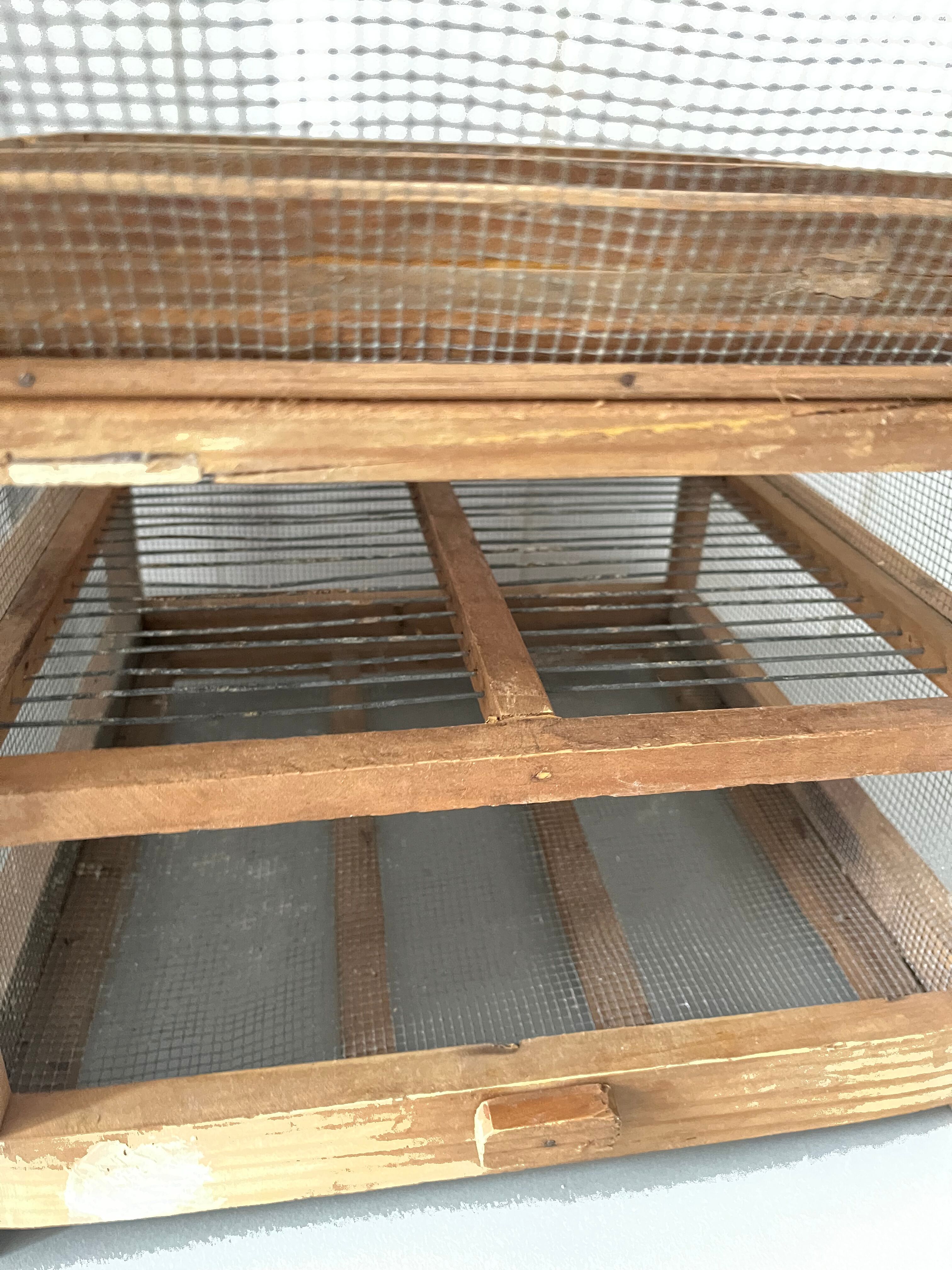 Old wooden pantry