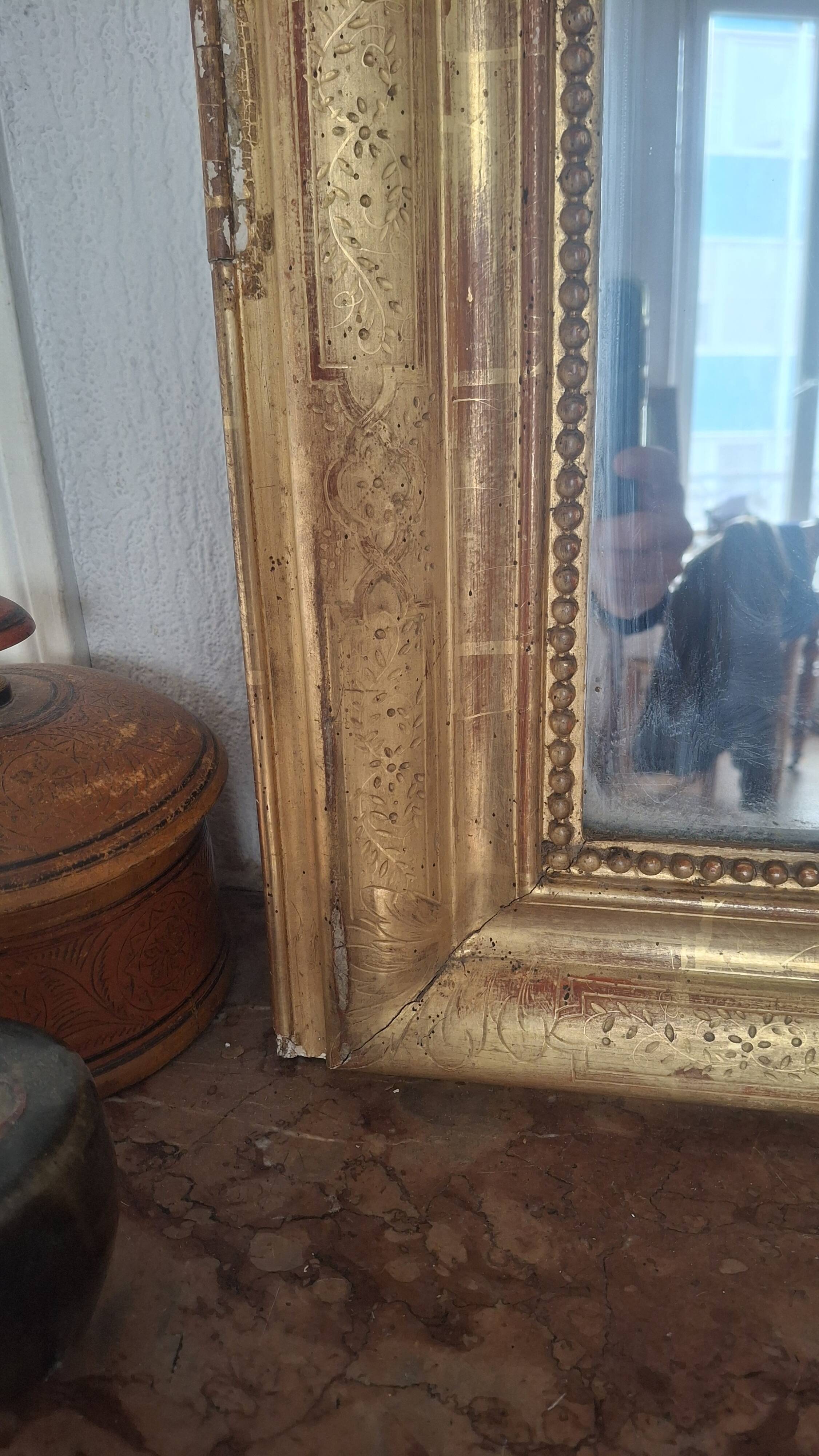 Antique Louis Philippe mirror
