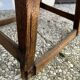 Industrial wooden stool