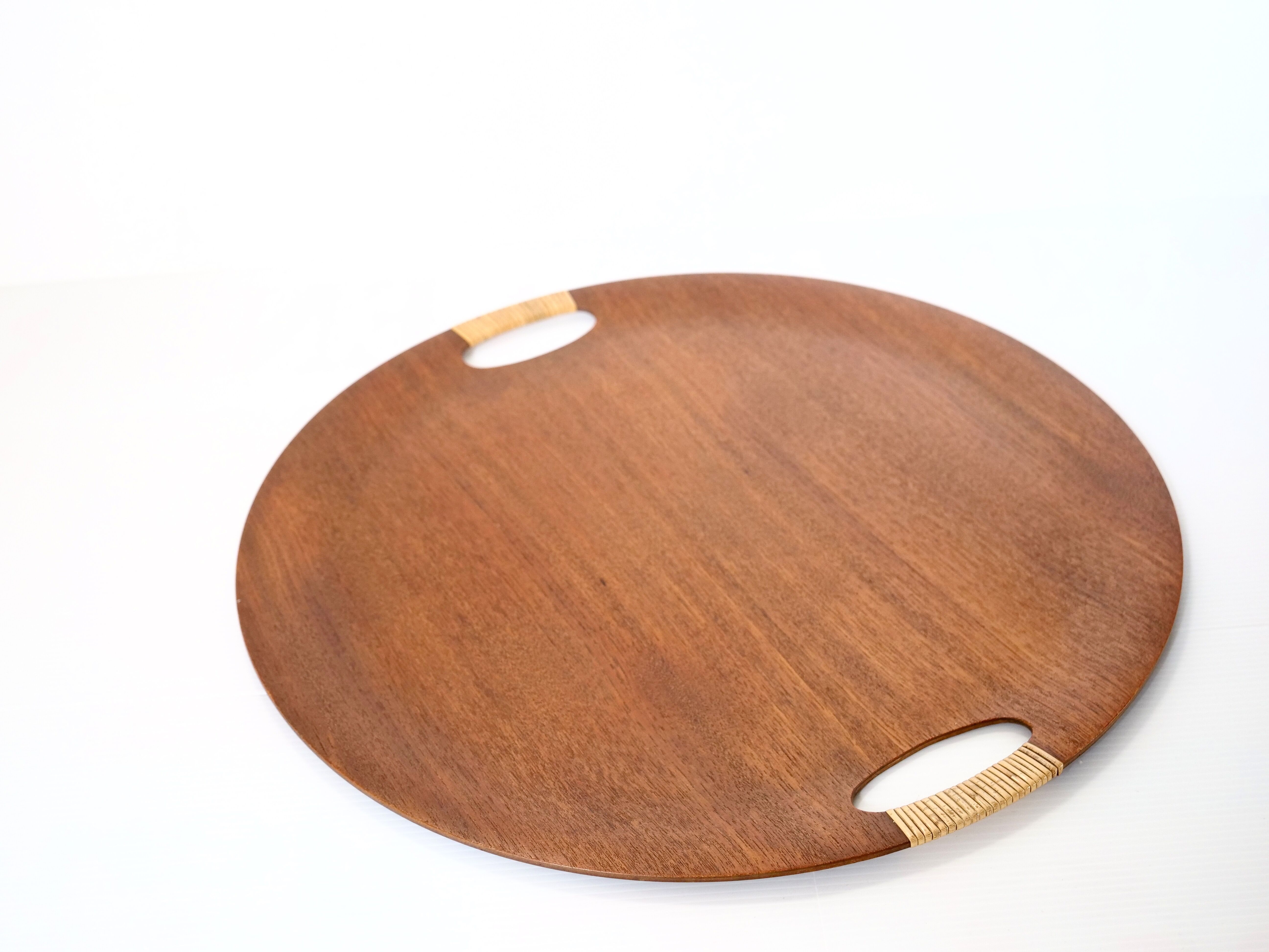 Scandinavian tray plywood teak