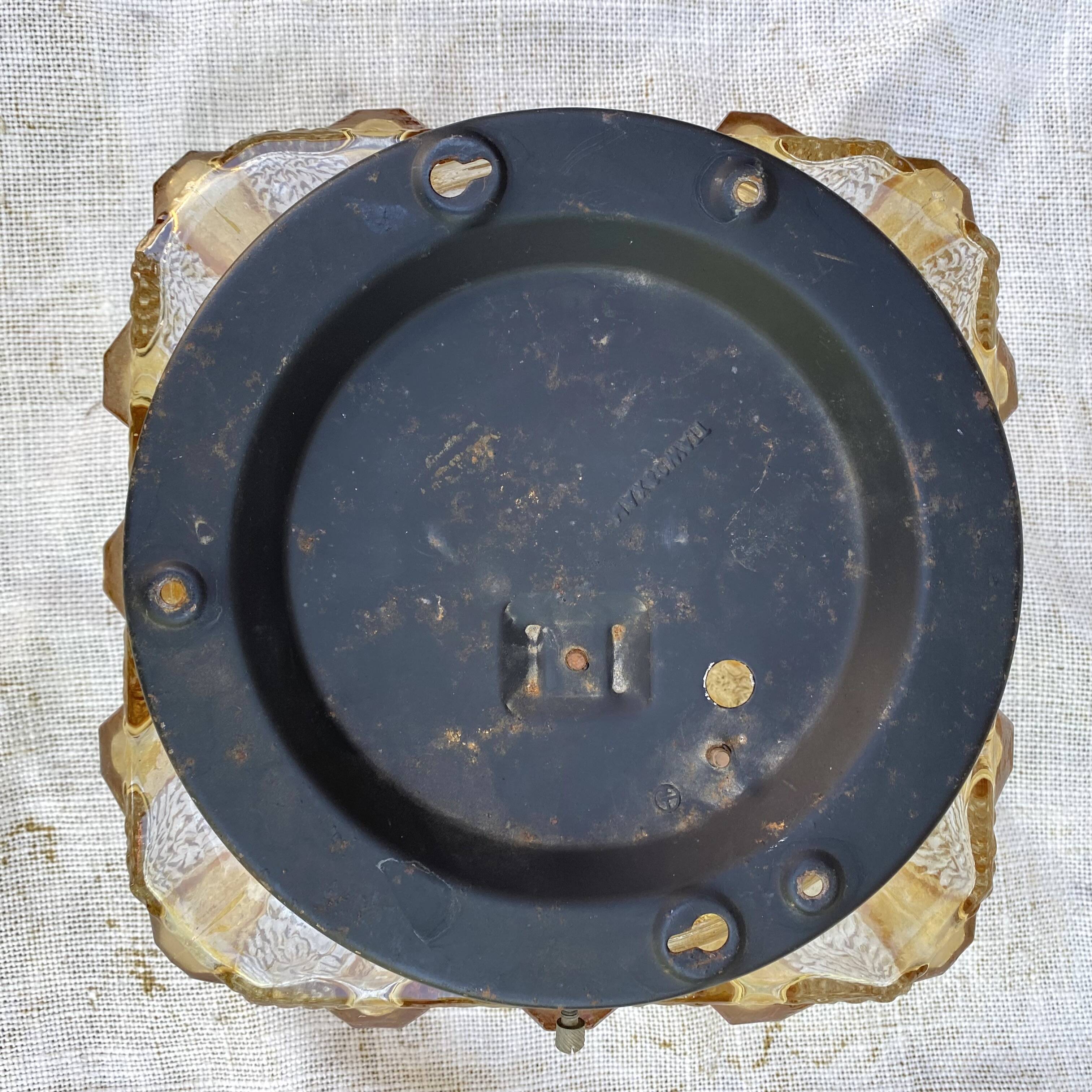 Vintage ceiling light in Italian style, 1970s.