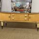 Vintage dressing table from the 50s in birch wood