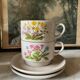 Vintage stoneware cups