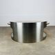 Kappa coffee table in steel and smoked glass, Maria Pergay style, 1970s.