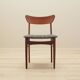 Set of four teak chairs, Danish design, 1970s, production: Denmark