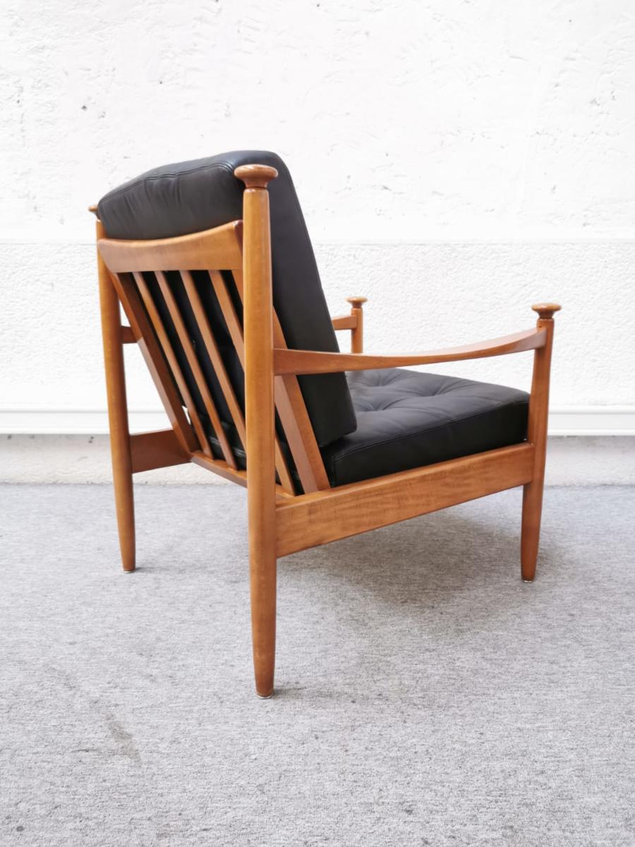 Danish leather armchair
