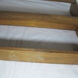 vintage oak wall spice rack