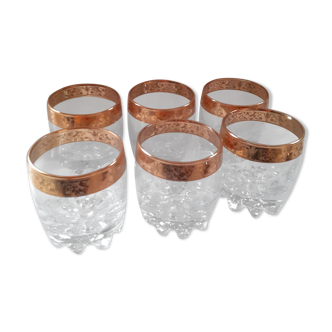 6 whiskey glasses: Prince royal collection. In their cardboard.
