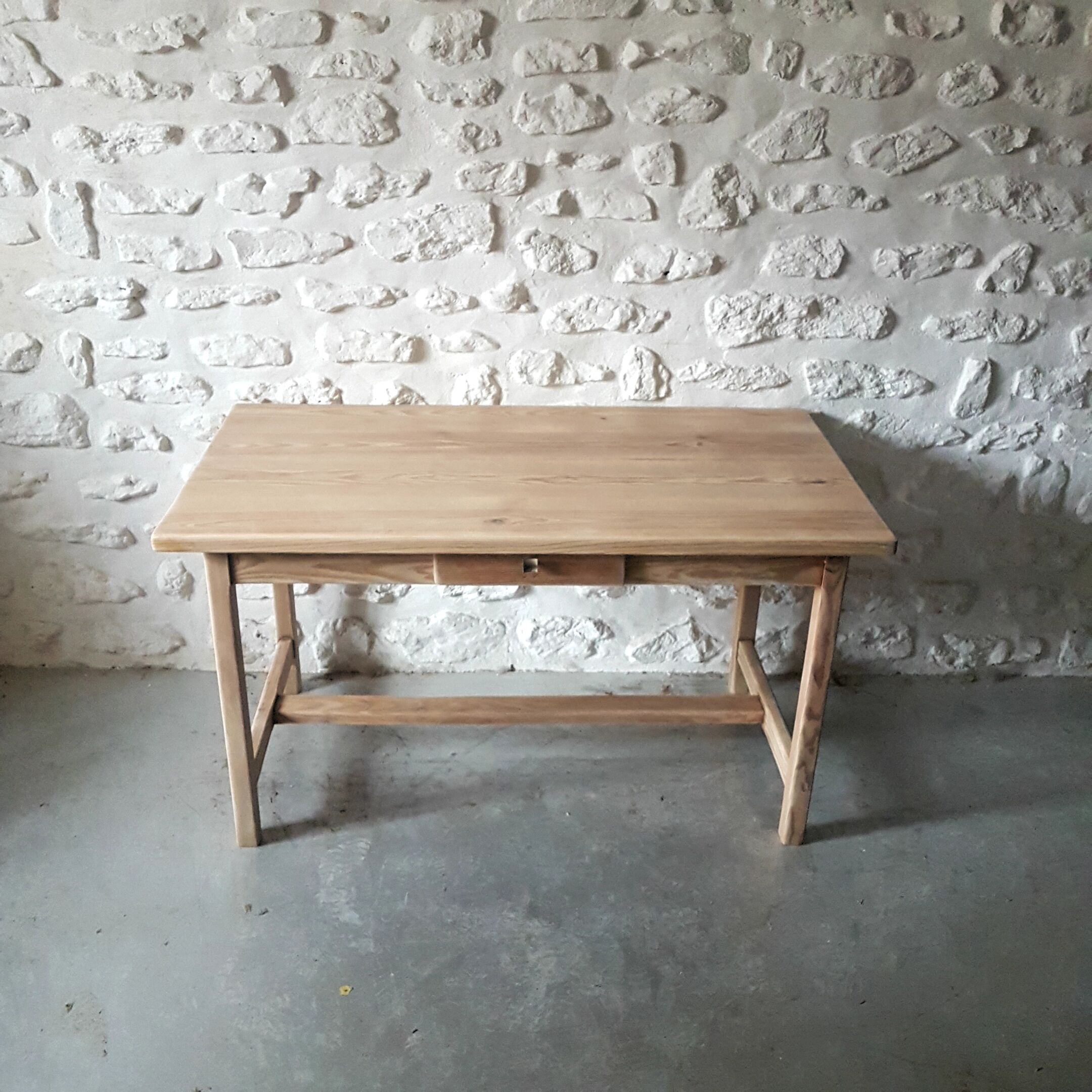 Restored farm table