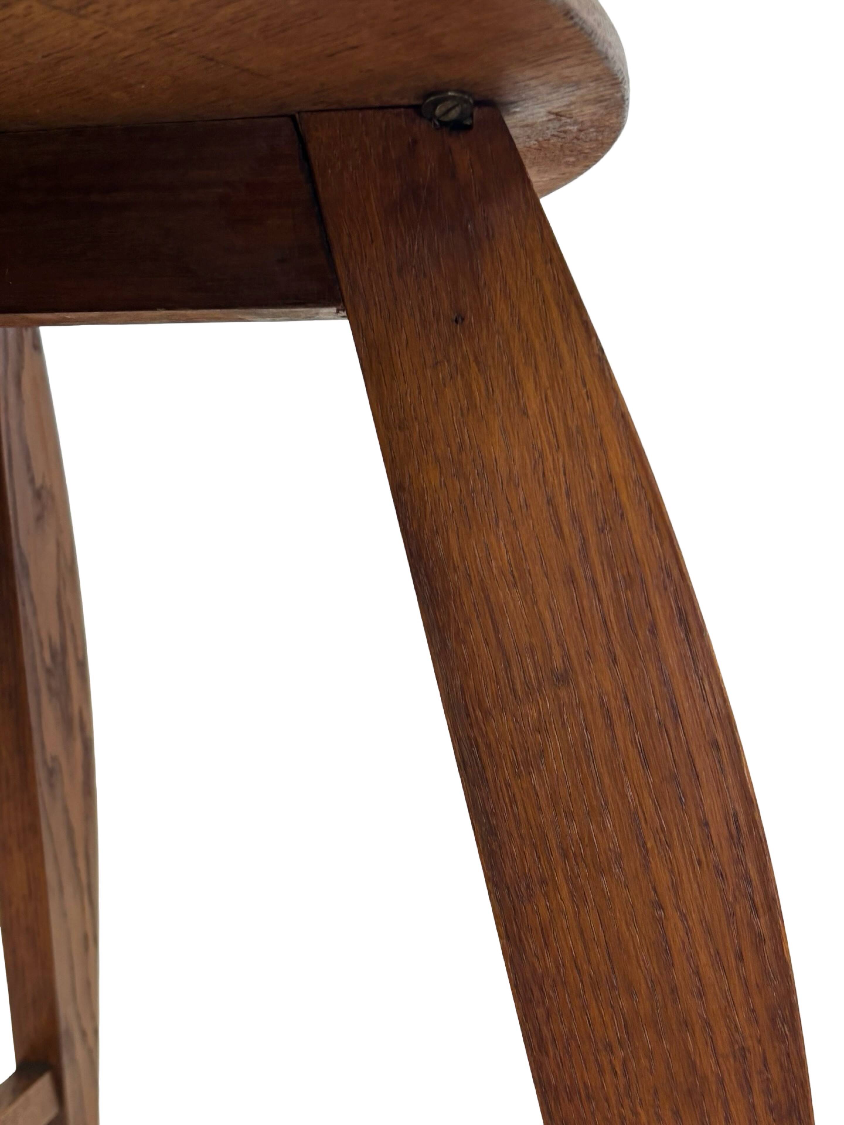 Art Deco Coffee Table Side Table Oak 1950s Design
