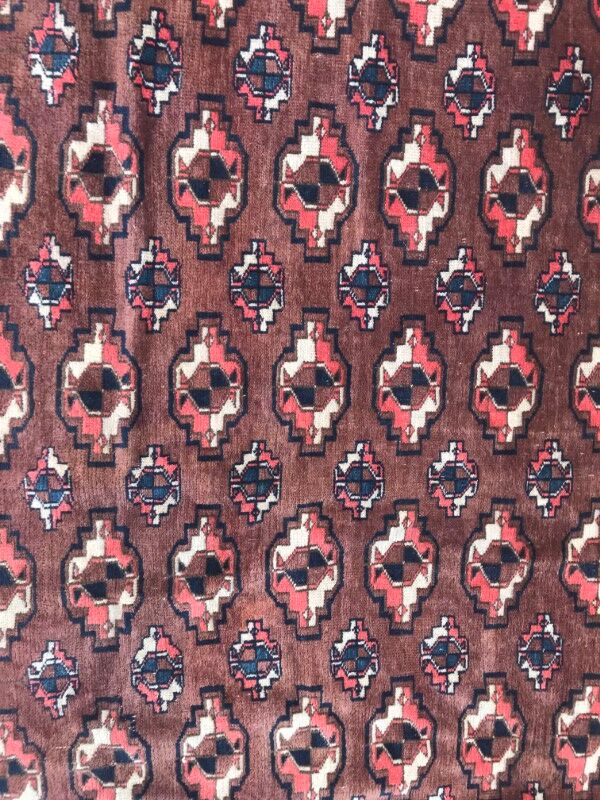 Carpet former Turkmen Afghan done hand 153 X 205 CM