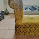 Méridienne art déco en velours