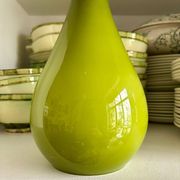 Suspension scandinave en opaline verte et teck