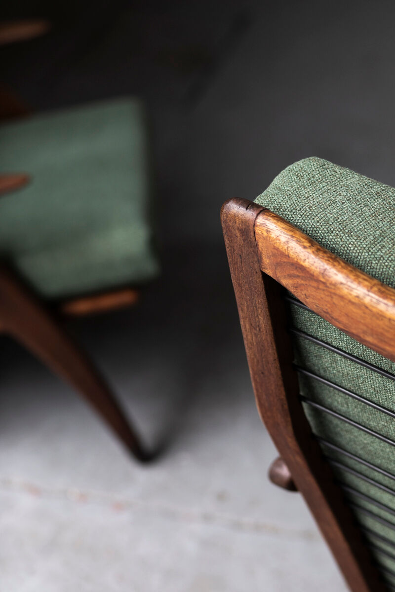 Ensemble de fauteuils de De Ster Gelderland, design hollandais des années 1960