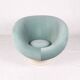 Krokus armchair in velvet by Lennart Bender for Ulferts AB, Sweden, 1970s