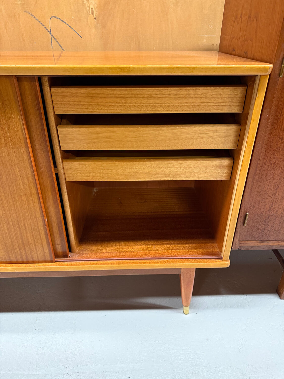 Scandinavian mahogany sideboard, Sweden, 1960