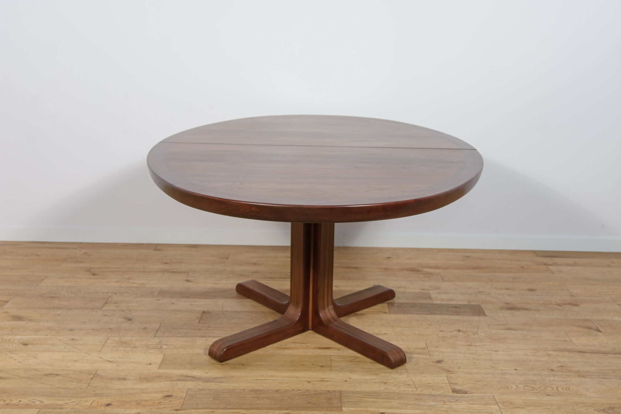 Mid-Century Oval Rosewood Extending Dining Table by Skovby, Denmark, 1960s