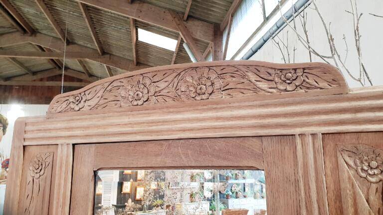 Old art-deco wardrobe