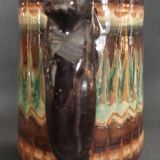 Ceramic pitcher Lithuania Vilnius Jan Limont mixed clay second half of the 20th century