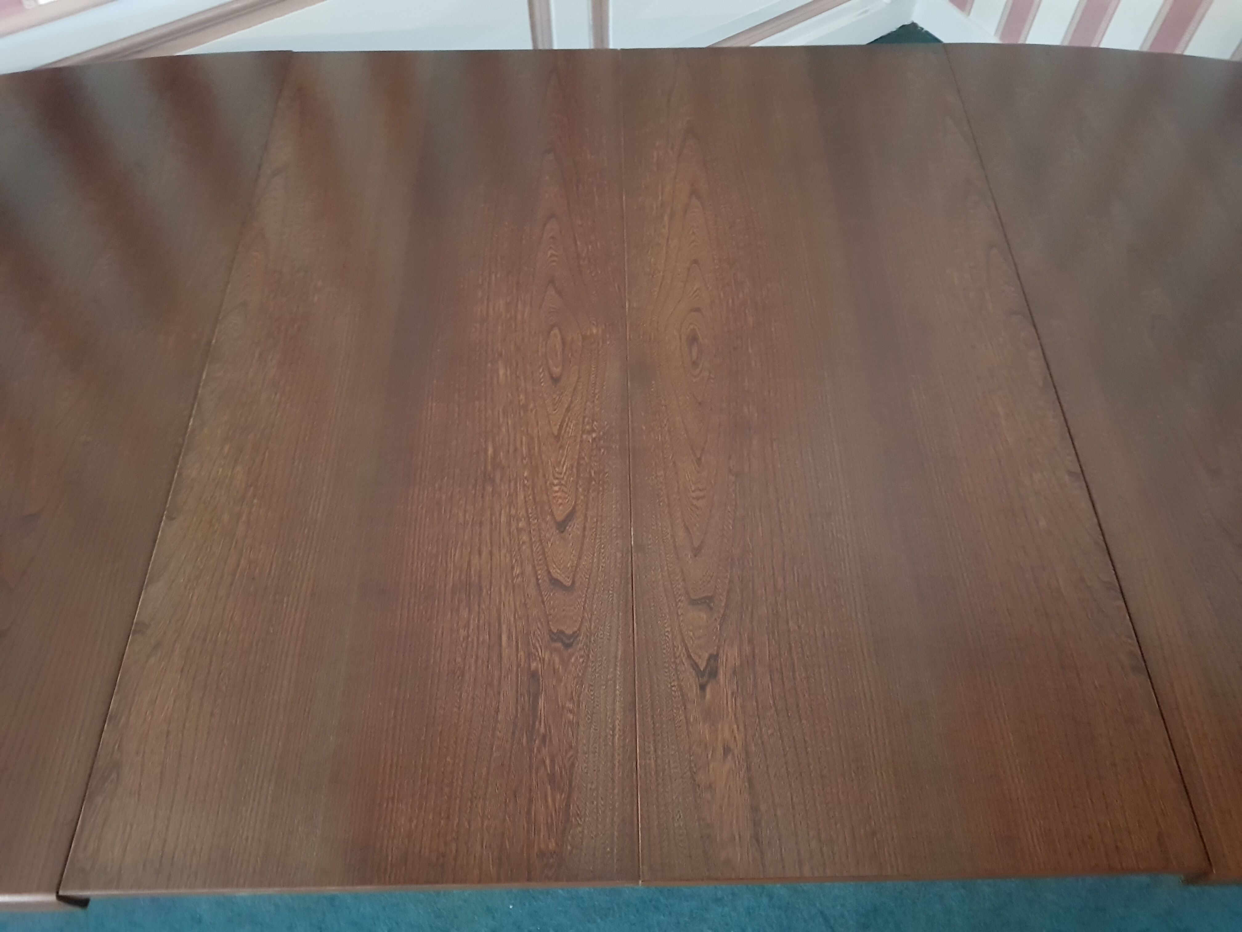 Baumann 50-60's oval dining room table