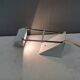 Vintage minimalist white telescopic adjustable lamp from Ikea Sweden 1991