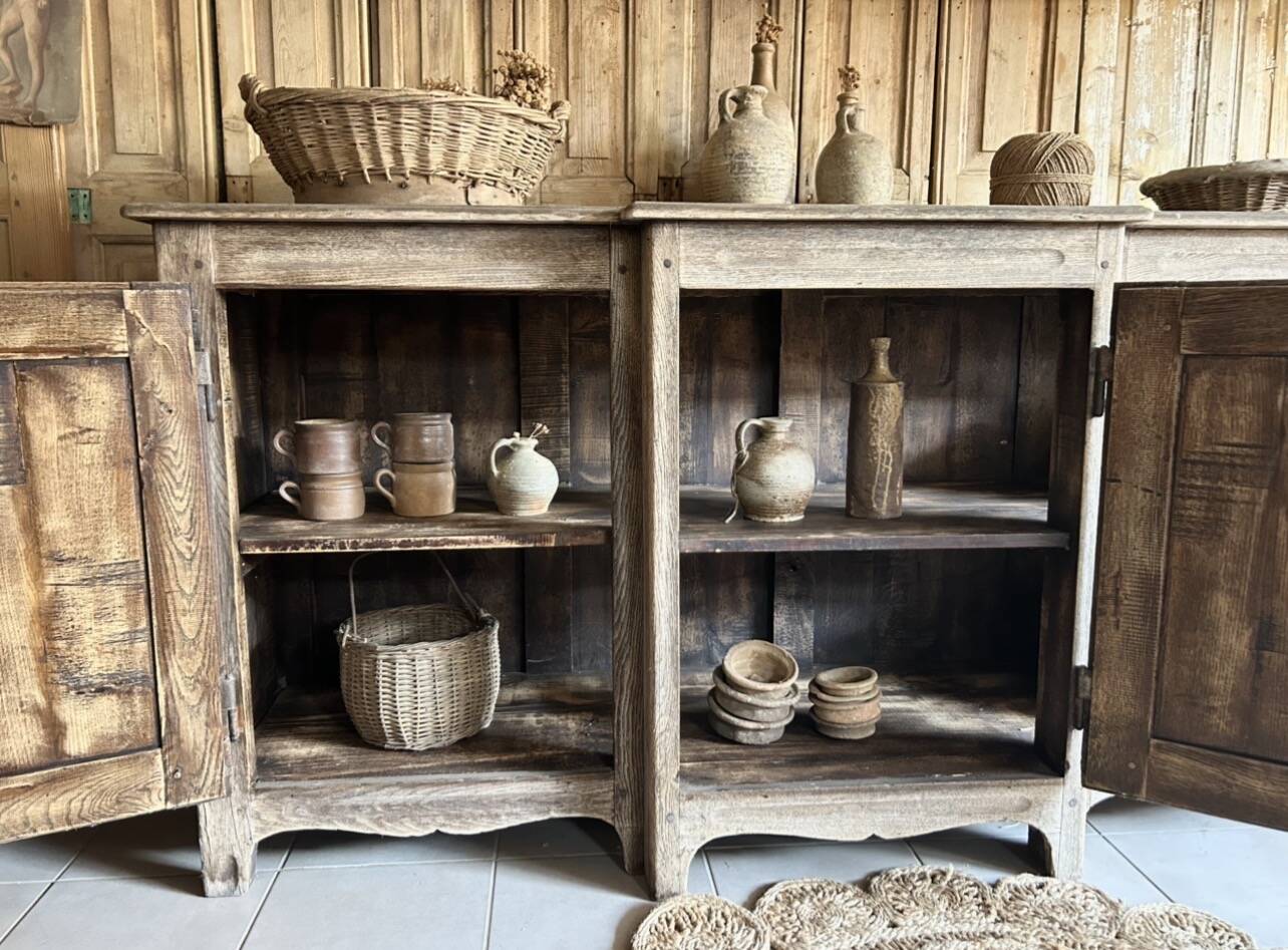 Antique primitive sideboard, side table