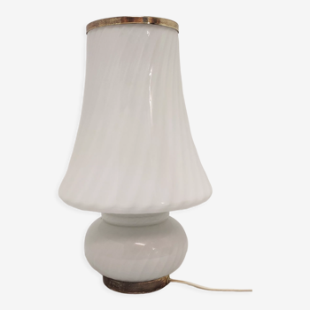 Murano glass "mushroom" table lamp. Italy, 1970s.