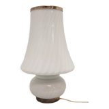 Lampe de table en verre de Murano « champignon ». Italie, années 1970.