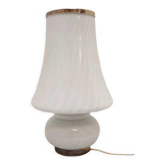 Murano glass "mushroom" table lamp. Italy, 1970s.