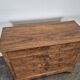 Louis Philippe style commode in walnut burl veneer.