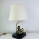 Lampe canard en laiton vintage