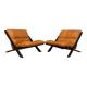 Set of armchairs by Ueli Berger, de Sede, Switzerland, 1970s