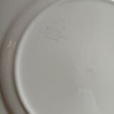 4 antique flat plates from Digoin and Sarreguemines