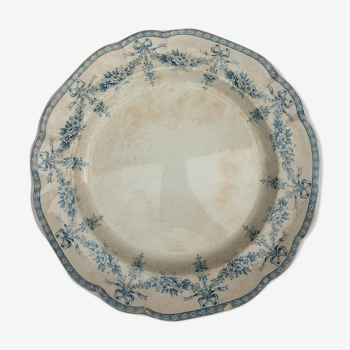 Plat Grand Dépôt Emile Bourgeois Paris 1880