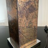 Lampe avec pied en cuivre Unilux