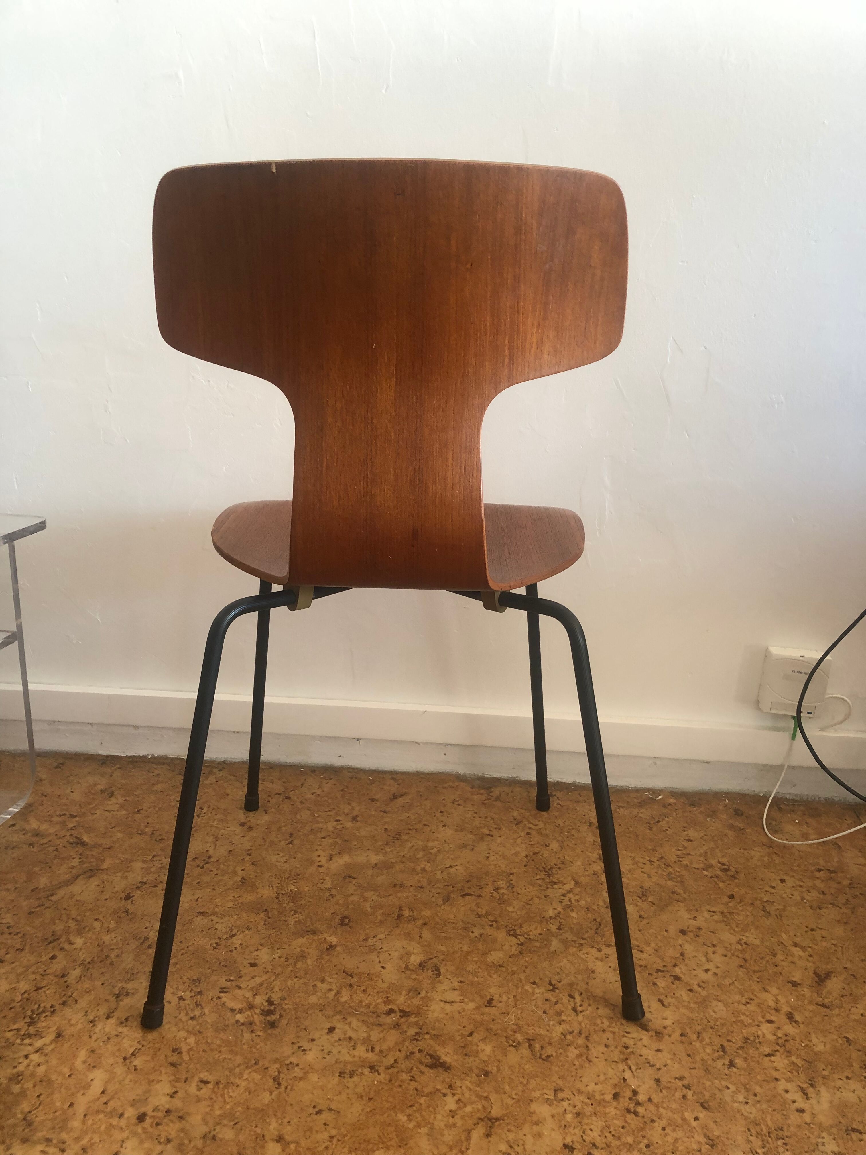 Hammer Chair 3103 by Arne Jocobsen , Fritz Hansen