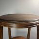 Dutch art deco Amsterdam school oak side table, 1930s
