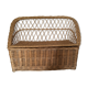 Coffre en osier banc pour enfant