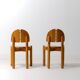 Chaises de salle à manger en pin par Rainer Daumiller