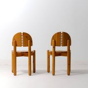 Dining chairs in pine by Rainer Daumiller