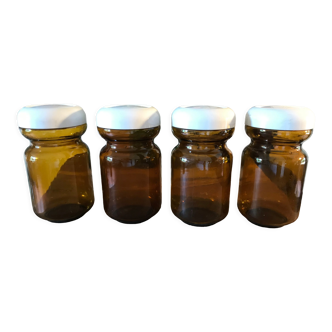 Set of 4 jars Chicorée Leroux