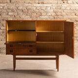 Teak buffet with a flap, circa 1960
