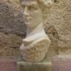 Vintage stone bust