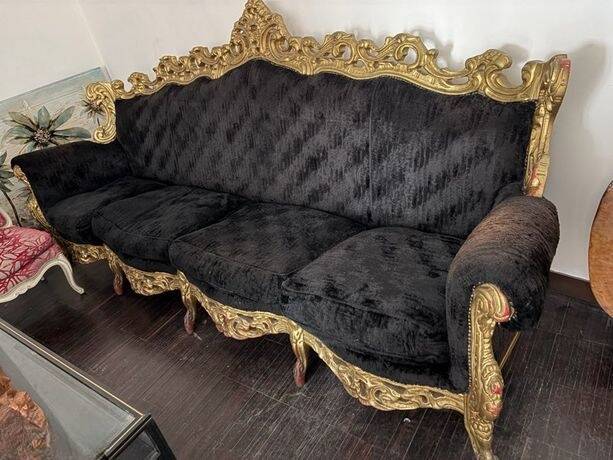 Rococo vintage baroque canapé