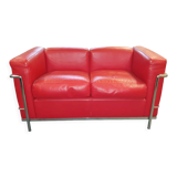 2-seater sofa LC2 from Cassina