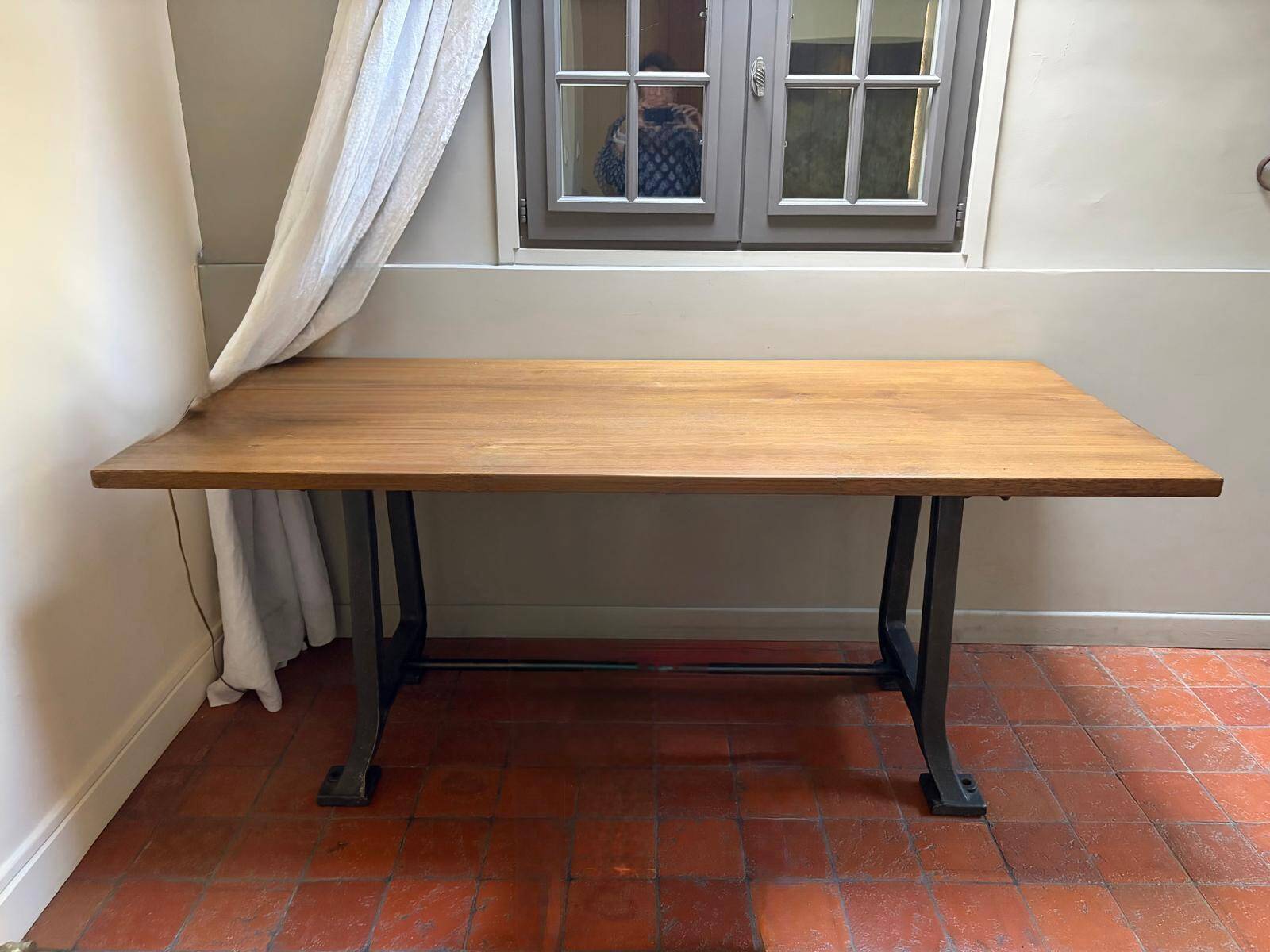 Industrial dining table Jérôme Lepert
