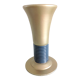 Blue and gold tulip vase in enamelled art deco style / 30s-40s
