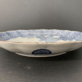 Chinese hollow plate inspired by the blue family of the Compagnie des Inde, mid-19th century