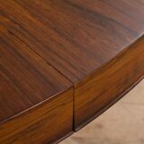 Rosewood extendable dining table by Severin Hansen for Haslev Møbelsnedkeri, 1960s
