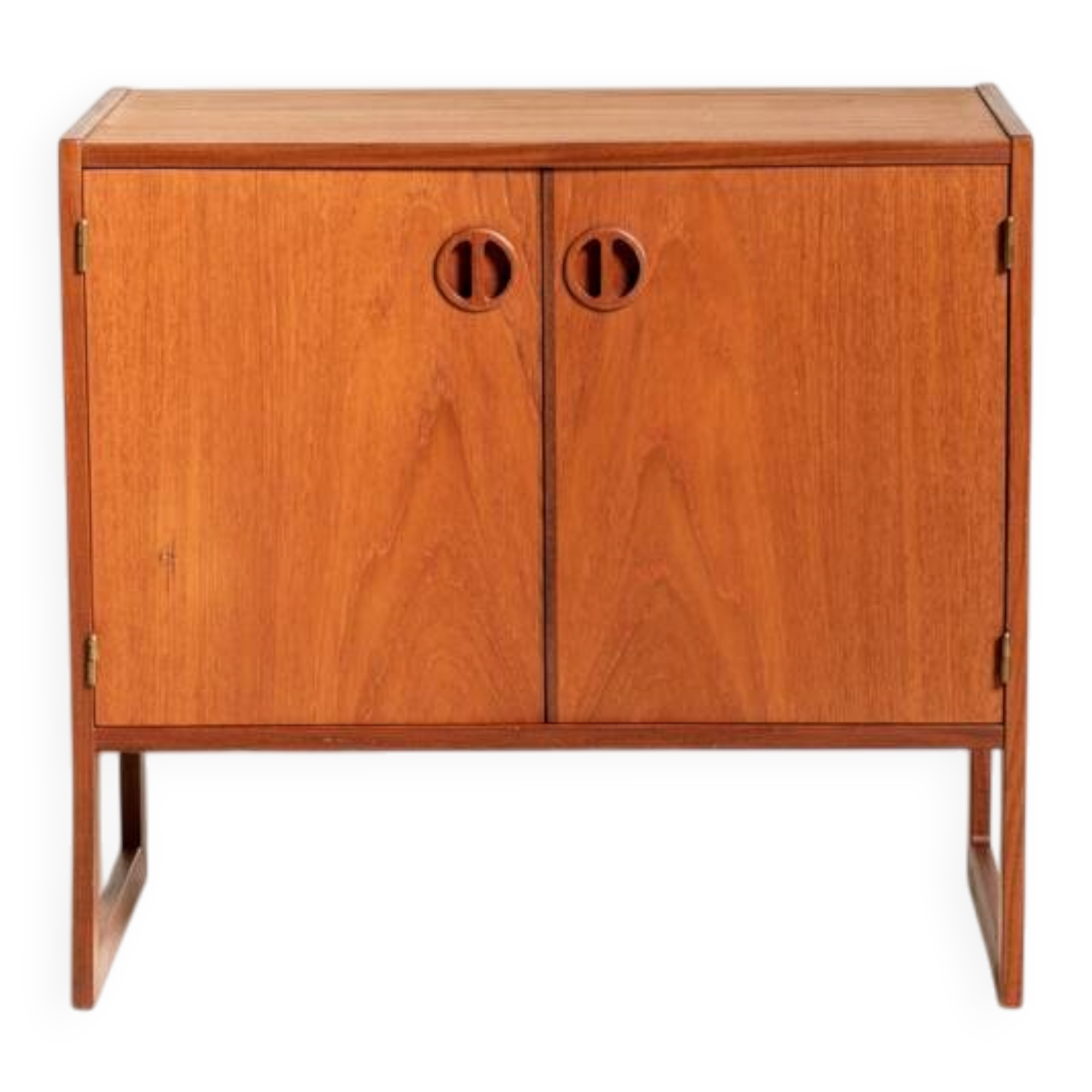 “Domino” Teak Cabinet by Arne Wahl Iversen, 1960s